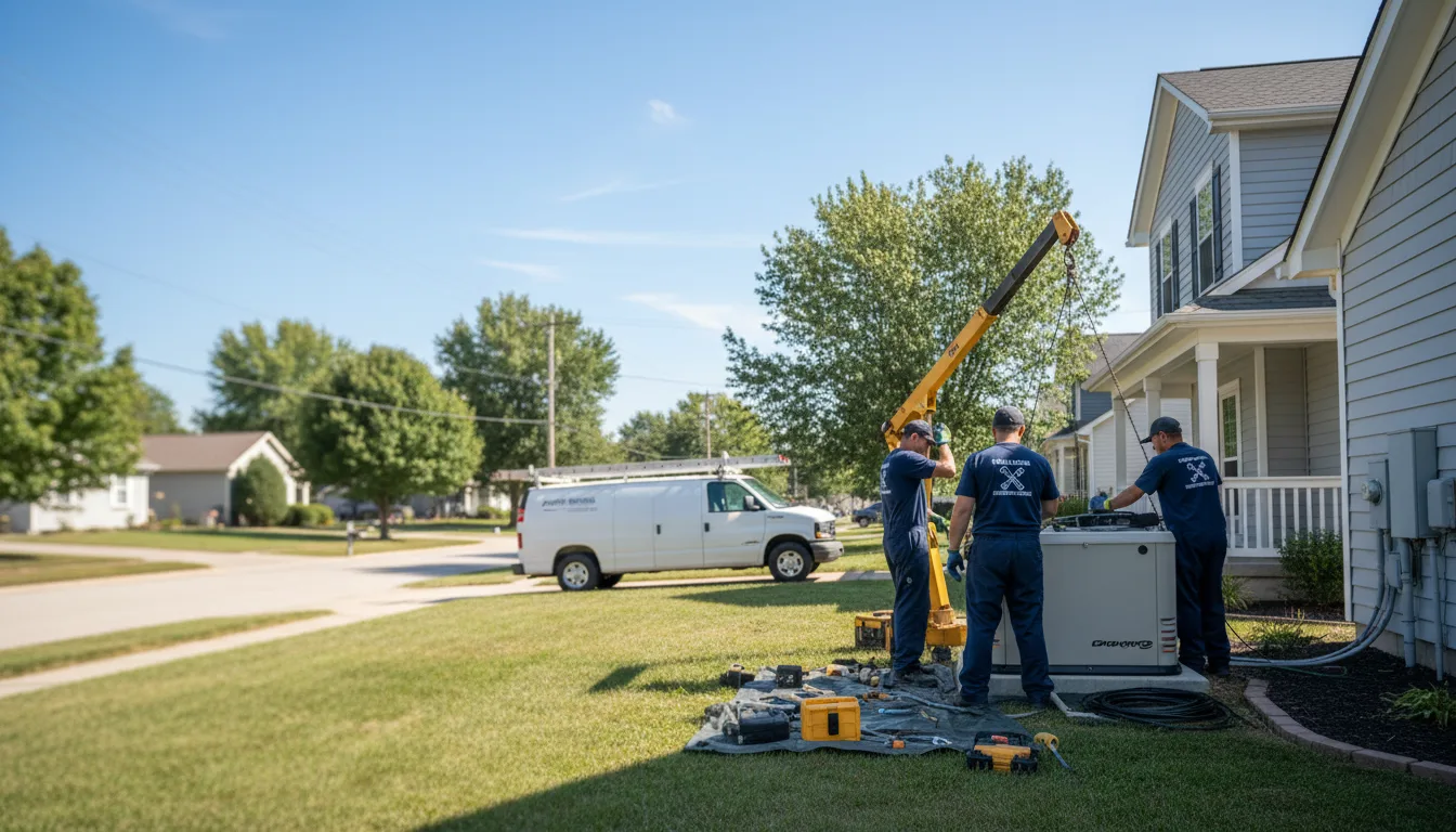 Generator Installation in Beckemeyer, IL near me